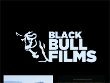Tablet Screenshot of blackbullfilms.com